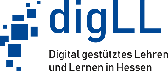 Logo - digLL - Digital gestütztes Lehren und Lernen in Hessen